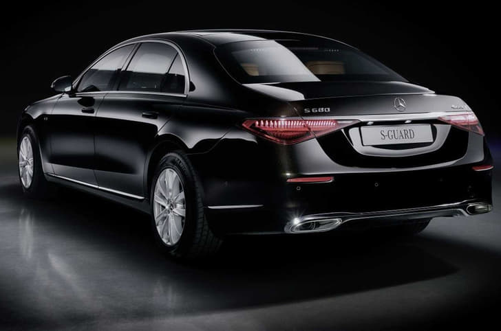 Mercedes Benz S Class Rear View